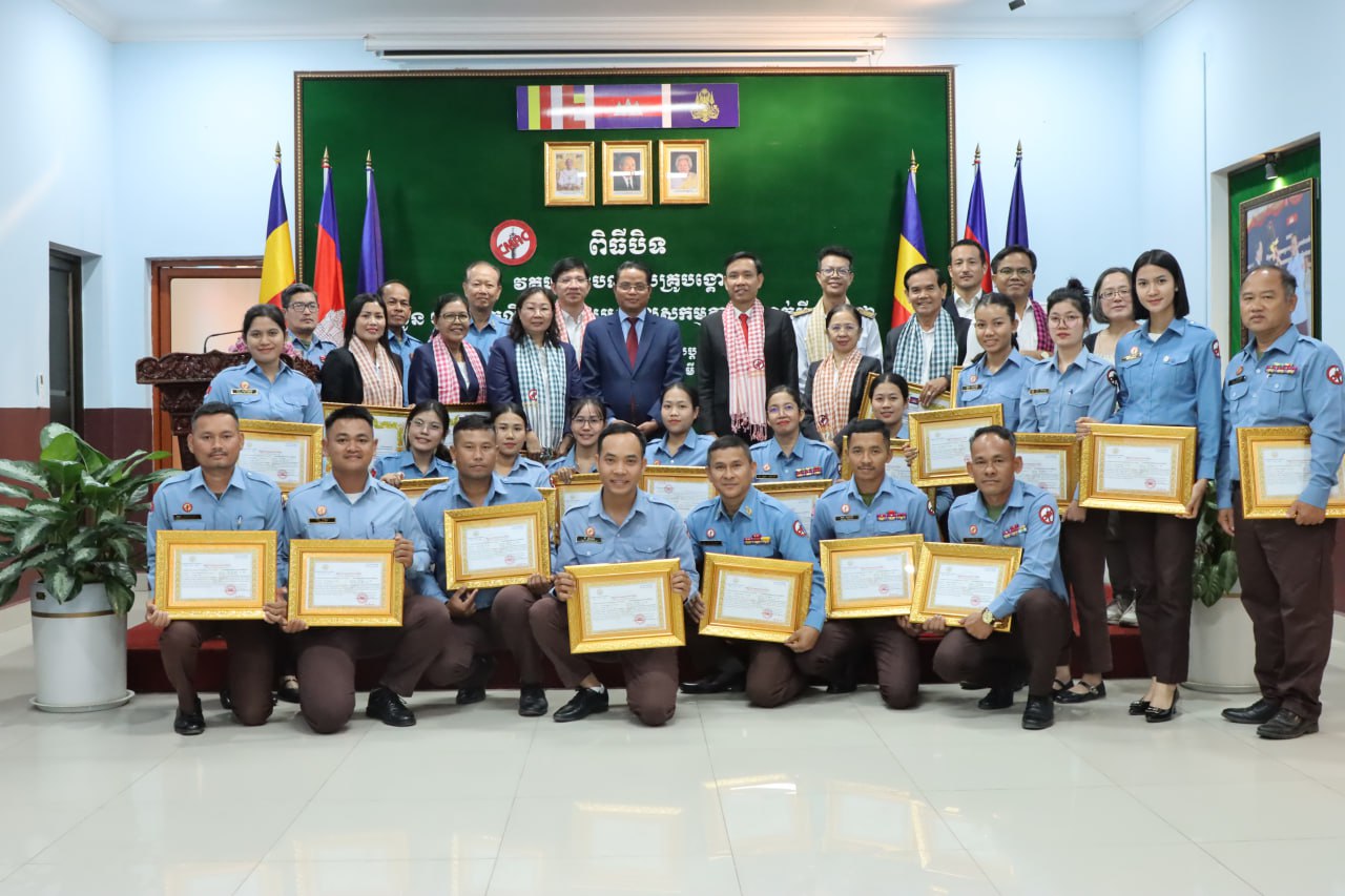 CMAC Closing Ceremony of the Training of the Core Trainers Course