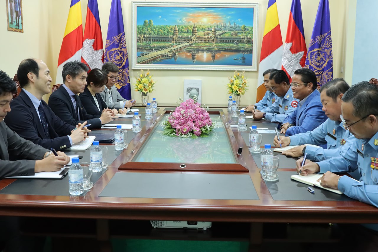 The consultative meeting on strengthening cooperation and arranging an official handover of buildings donated by the Government of Japan