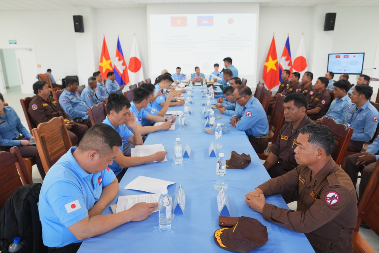 Training Course on “the Daily Maintenance and the Basic Operations of the Demining Machines Nikken DMS-V16 and DMS-V24” for the Vietnam National Mine Action Centre