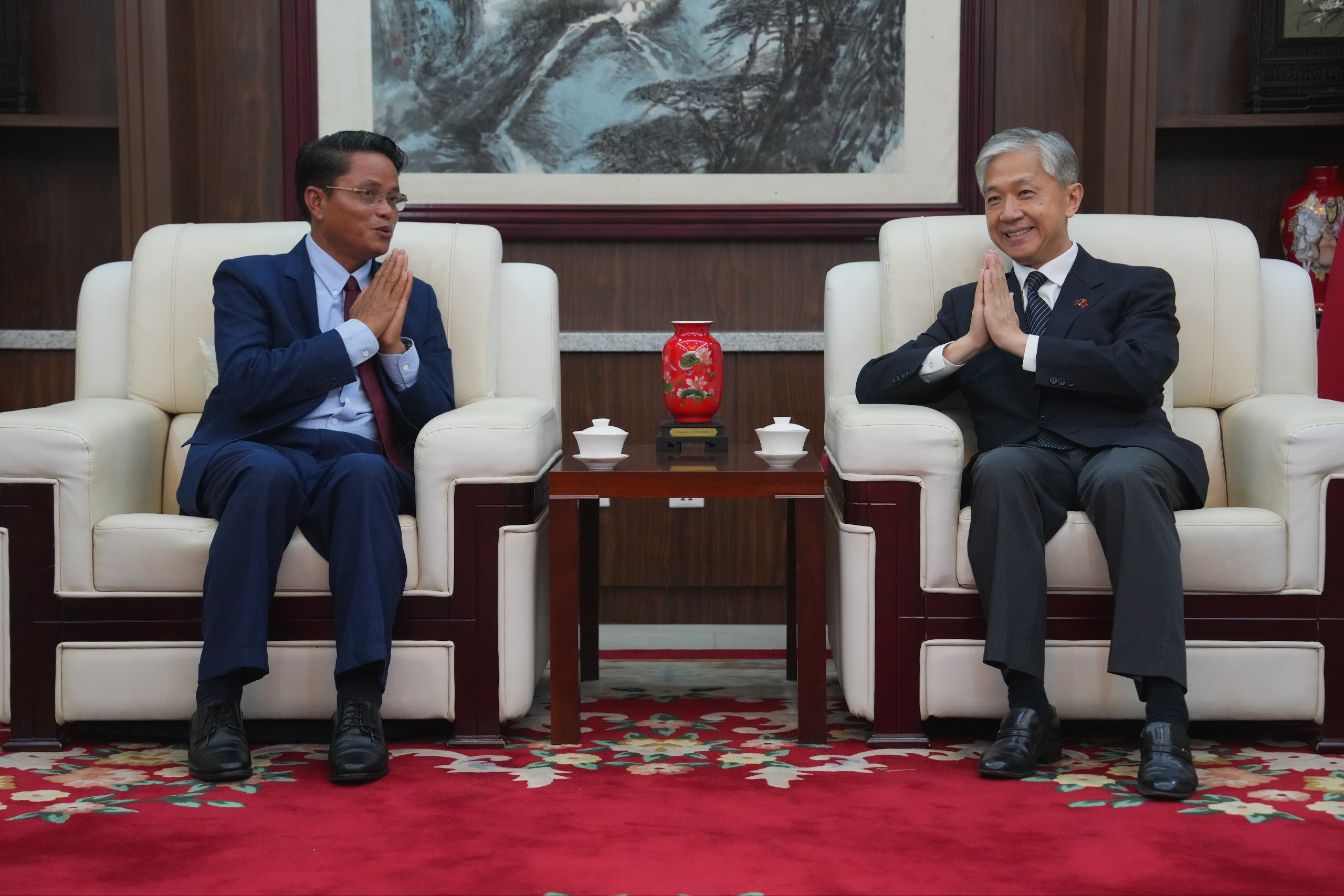 Meeting to discuss cooperation and strategic partnership in the field of mine action with the People’s Republic of China